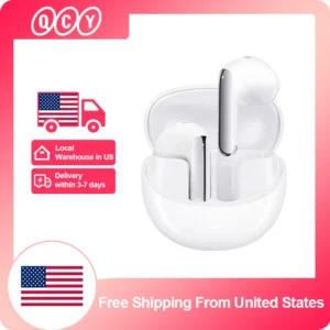 Wireless Earphone Bluetooth Earbuds 6 Mic AI HD Call Multipoint Connection