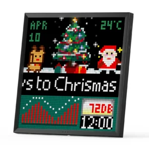 Pixel Art Display WiFi Cloud Digital Frame