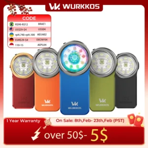 Mini Clip Light USB Rechargeable Pocket Flashlight